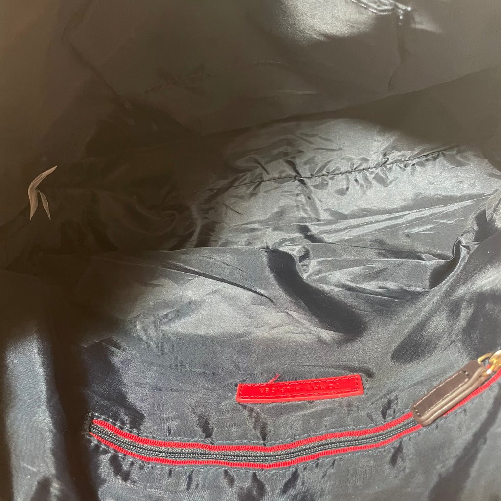 Tommy Hilfiger Beige Monogram Tote | Gently Used |