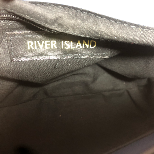 River Island Blue Monogram Crossbody | Brand New |