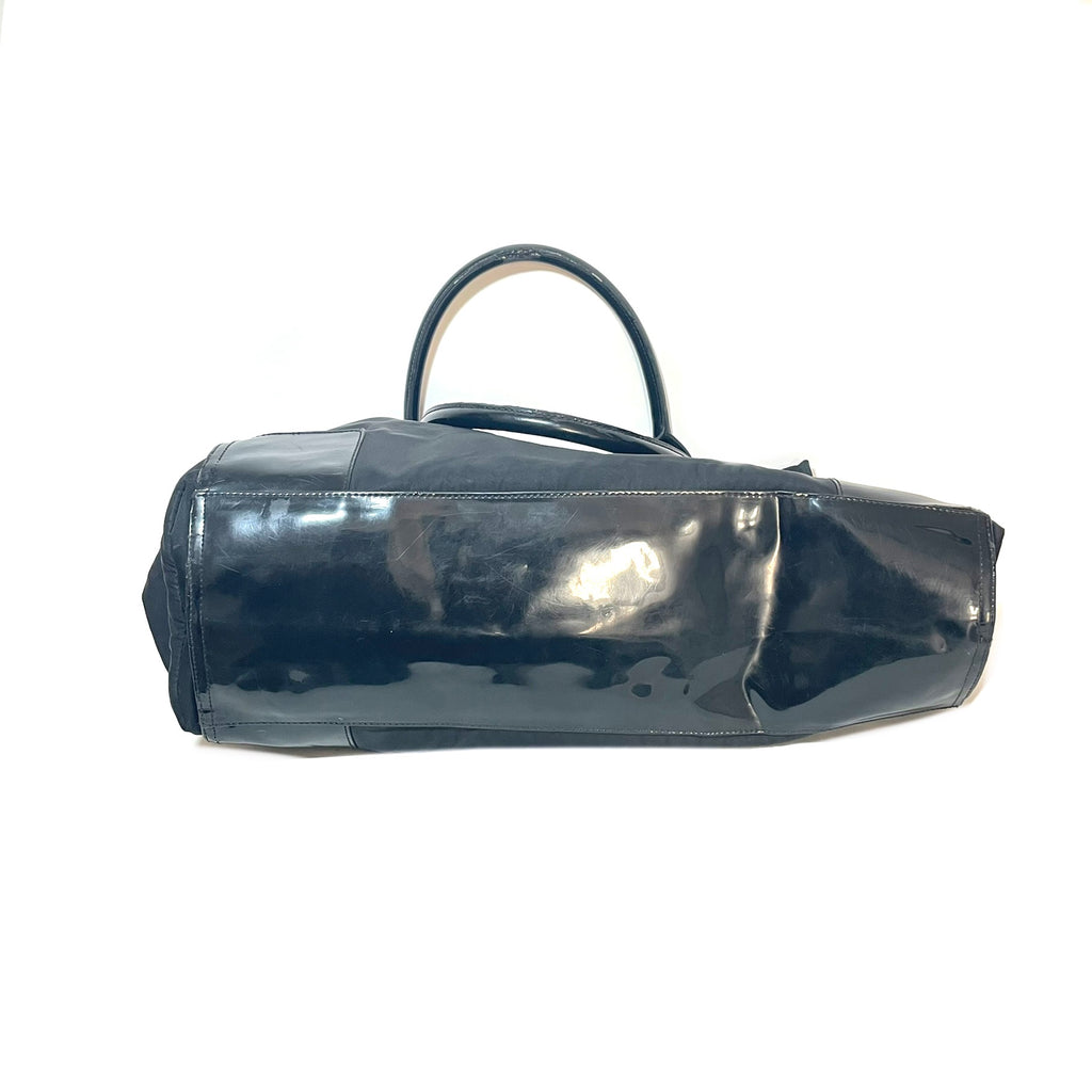 Tory Burch Black Large 'Ella' Nylon Tote | Pre Loved |