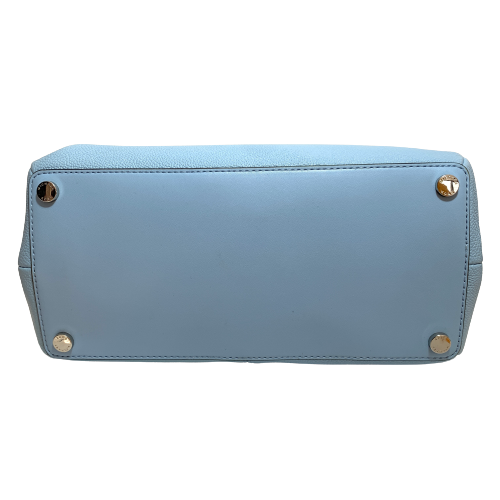 Michael Kors 'Teagan' Sky Leather Shoulder Bag | Brand New |