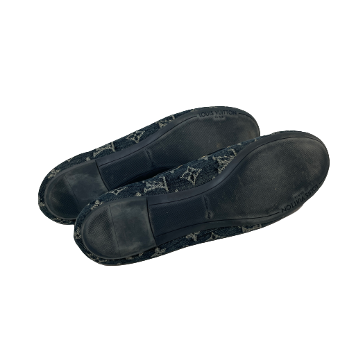 Louis Vuitton 'Oasis' Denim Monogram Ballet Flats | Pre Loved |