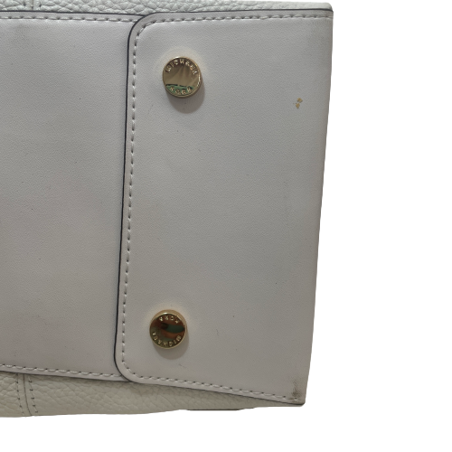 Michael Kors 'Gramercy' White Large Leather Satchel | Brand New |