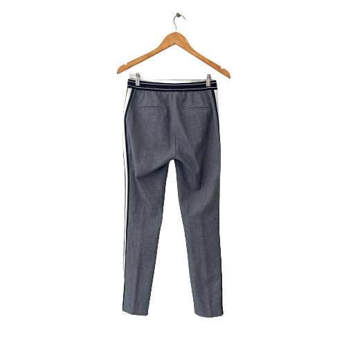 ZARA Grey with White Stripe Pants | Gently Used |
