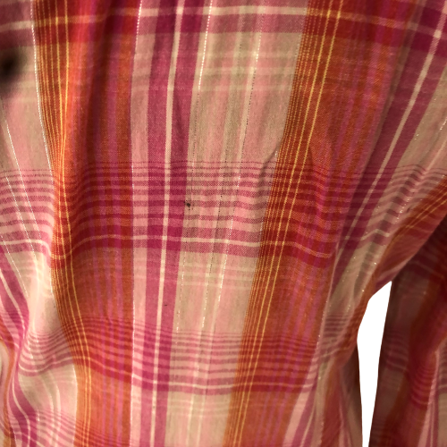 Miss Selfridge Pink Checked Shirt | Pre Loved |