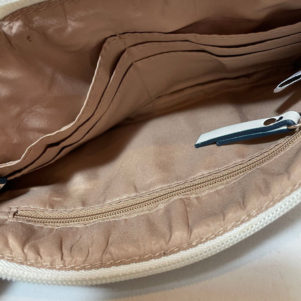 Nine West Blue & White Logo Wristlet | Gently Used |