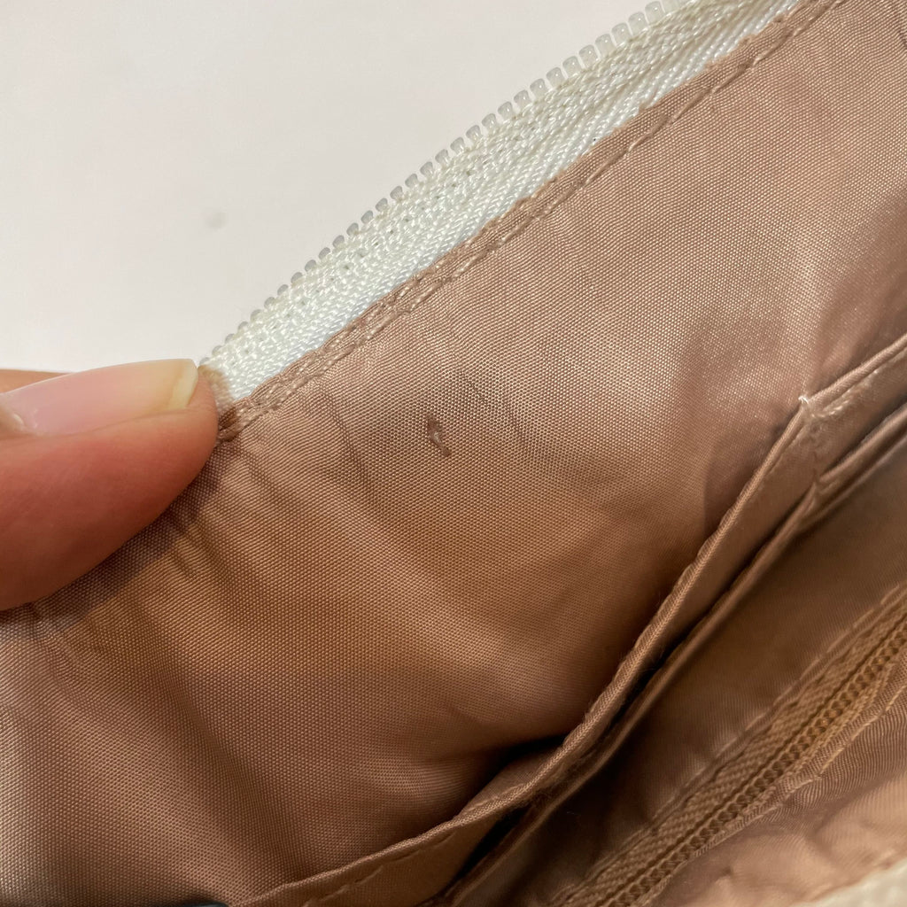 Nine West Blue & White Logo Wristlet | Gently Used |