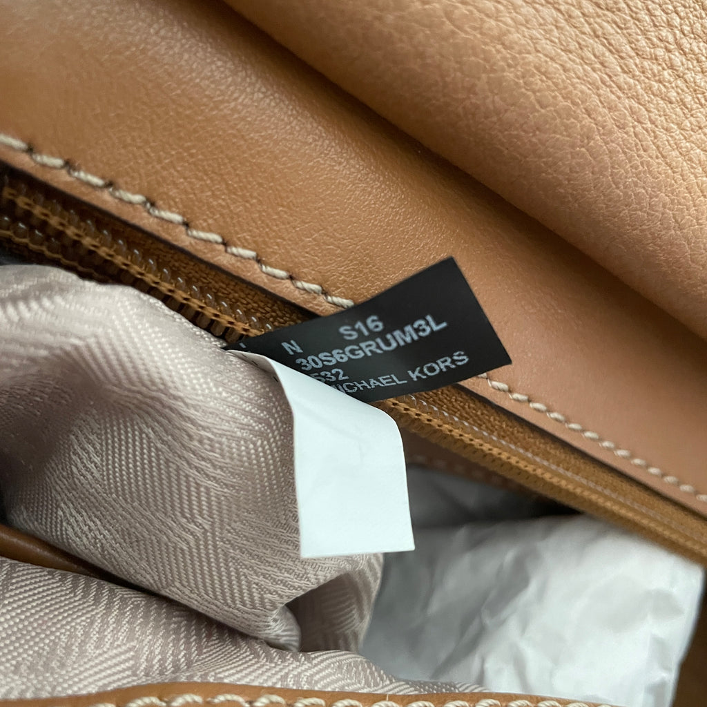 Michael Kors Tan 'Romy' Messenger Bag | Pre Loved |