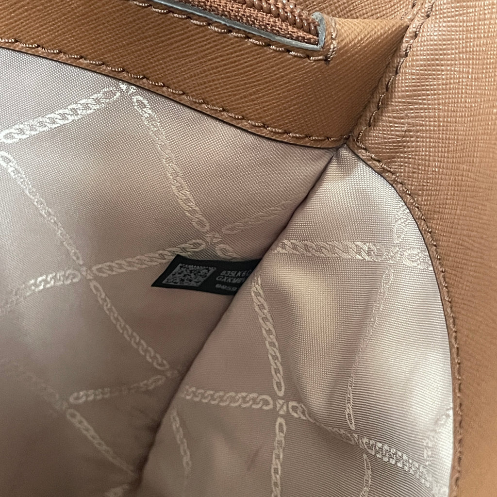 Michael Kors Tan Jet Set Pocket Tote | Pre Loved |