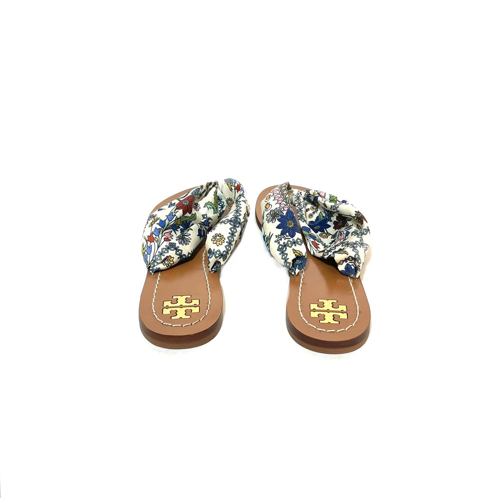 Tory Burch 'Carson' Floral Print Sandals | Gently Used |