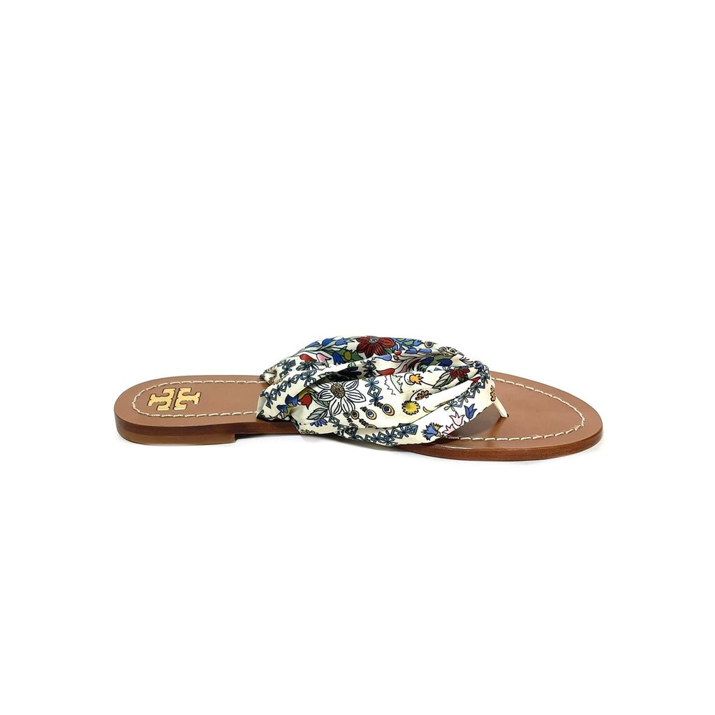 Tory Burch 'Carson' Floral Print Sandals | Gently Used |