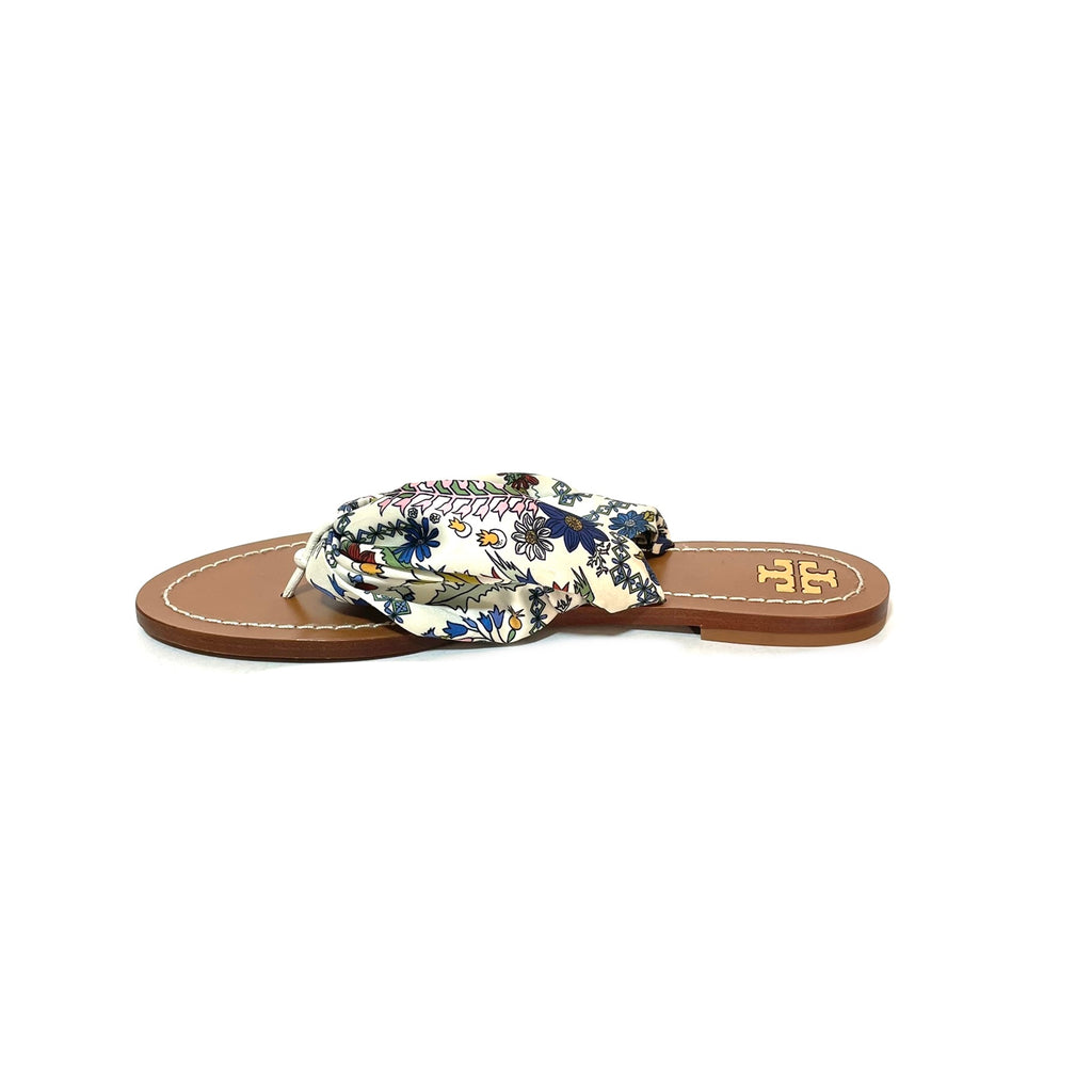 Tory Burch 'Carson' Floral Print Sandals | Gently Used |