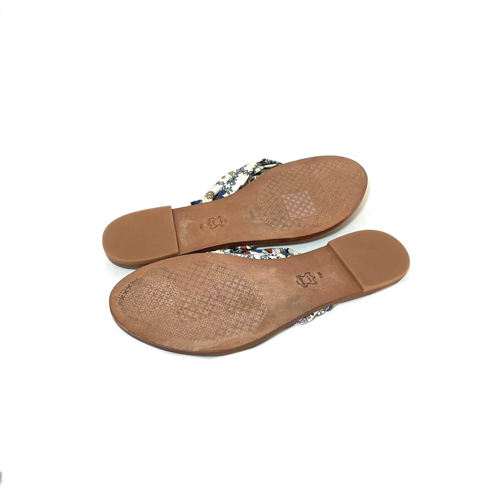 Tory Burch 'Carson' Floral Print Sandals | Gently Used |