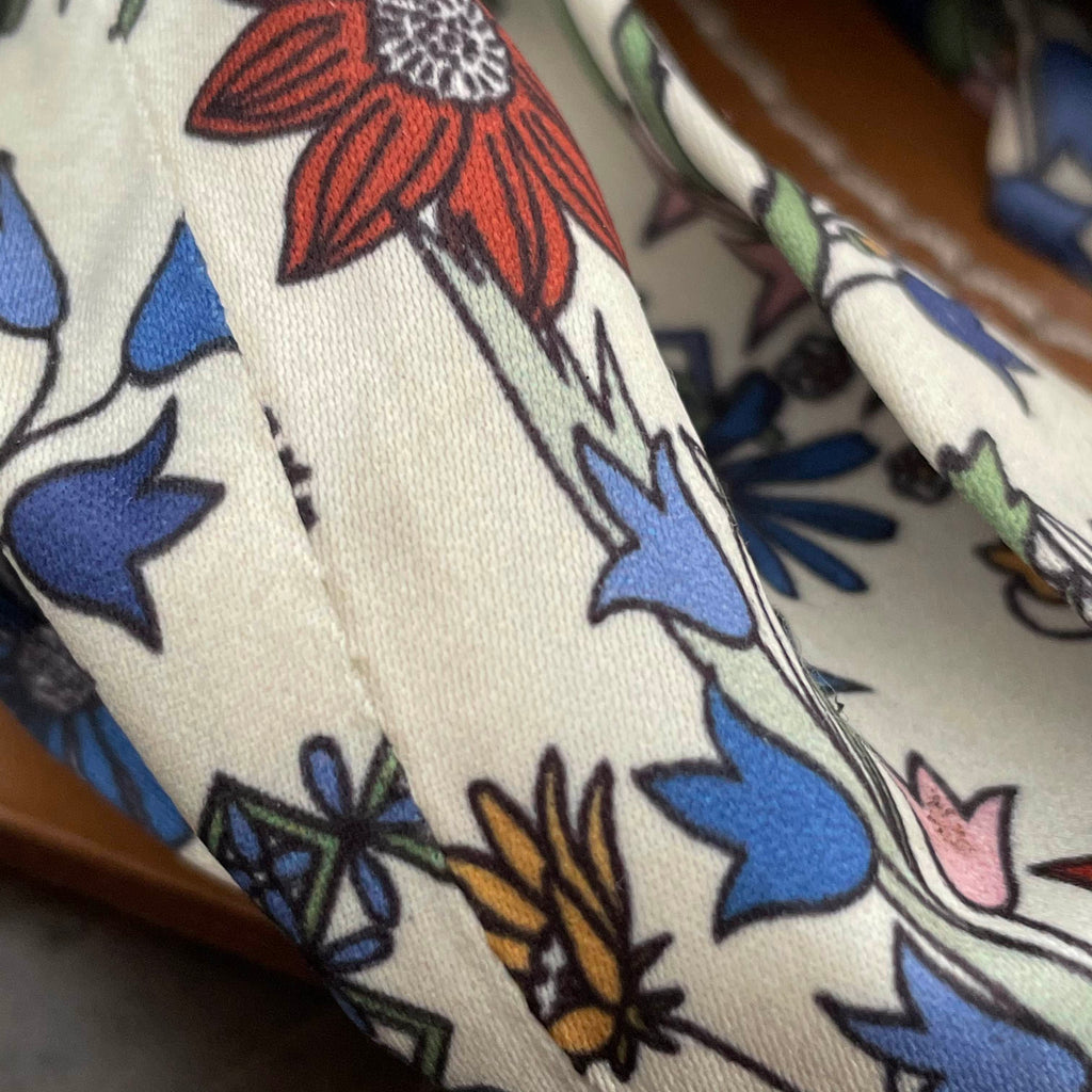 Tory Burch 'Carson' Floral Print Sandals | Gently Used |