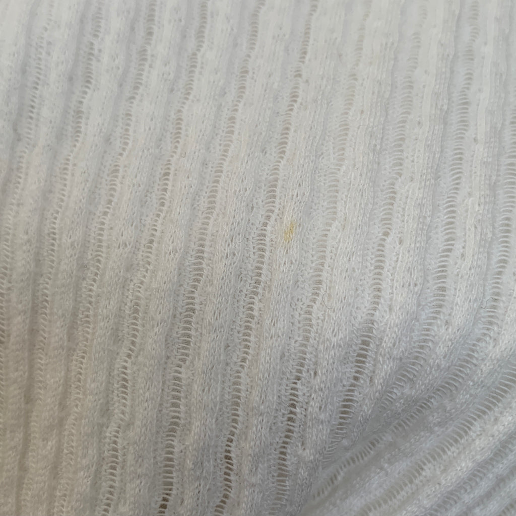 Mango White Ribbed Sleeveless Dress | Brand New |