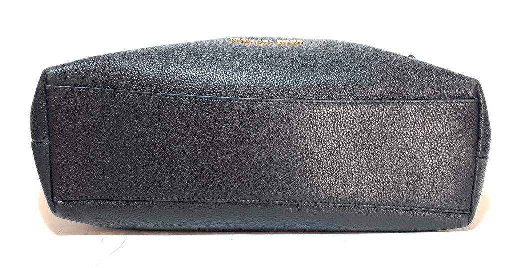 Michael Kors Black Pebbled Leather Hobo Shoulder Bag | Gently Used |