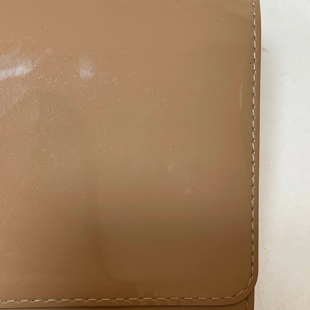 Louis Vuitton Beige Vernis Leather Louise Clutch Bag | Gently Used |