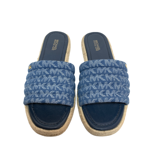Michael Kors Denim 'Royce' Slides | Gently Used |