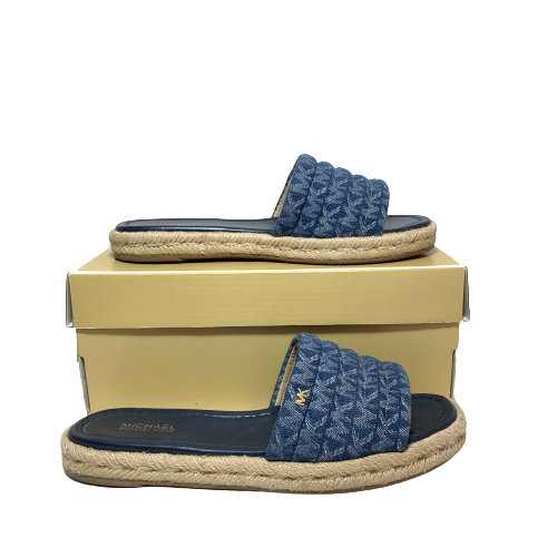 Michael Kors Denim 'Royce' Slides | Gently Used |