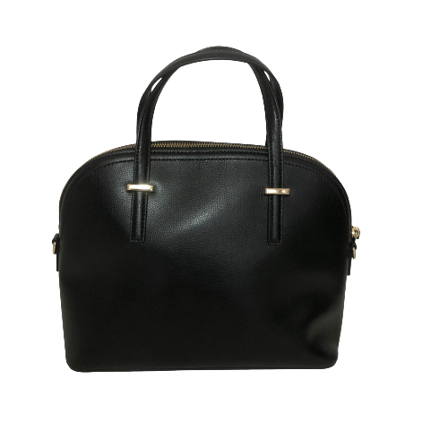 Kate Spade Black Leather Dome Satchel | Gently Used |