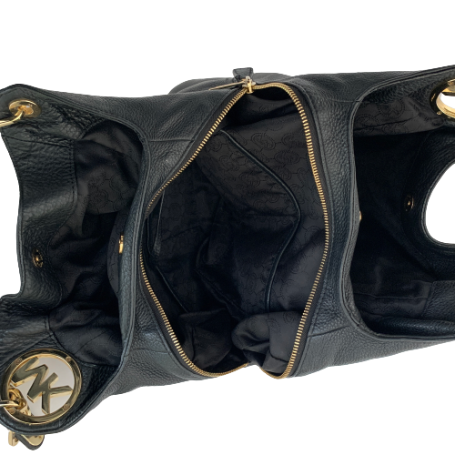 Michael Kors Black Leather Hobo Tote | Pre Loved |