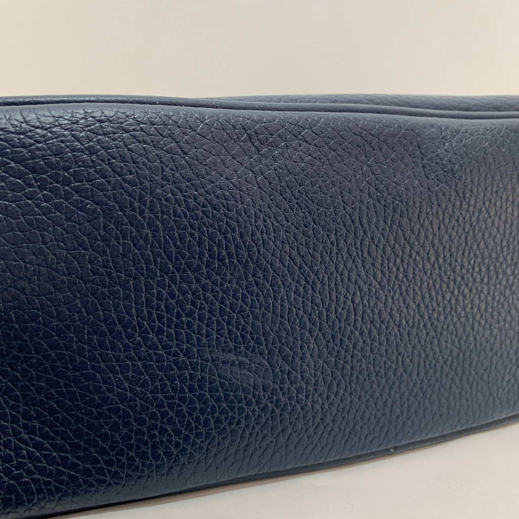 Michael Kors Navy 'Anita' Convertible Shoulder Bag | Like New |