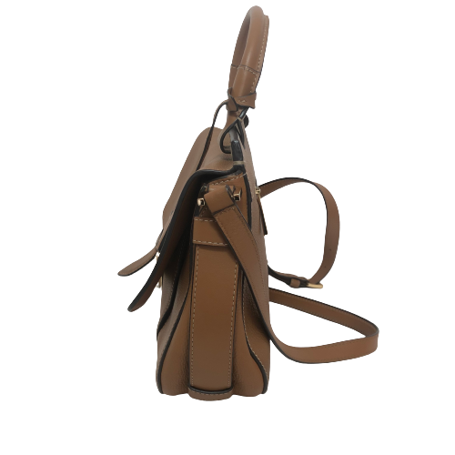 Michael Kors Tan 'Romy' Messenger Bag | Pre Loved |