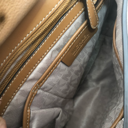 Michael Kors Tan 'Romy' Messenger Bag | Pre Loved |