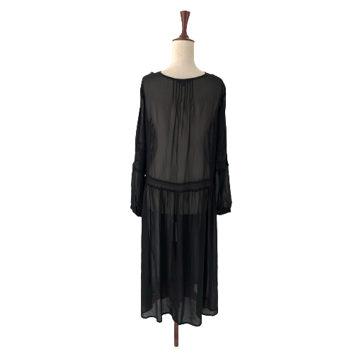NEXT Black Sheer Maxi Dress | Gently Used |