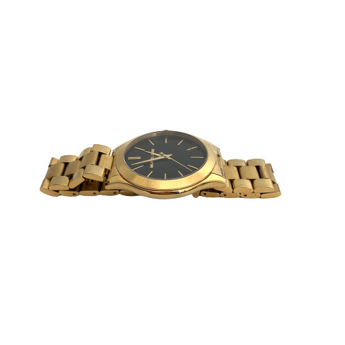Michael Kors Unisex MK3478 Gold Watch | Pre Loved |