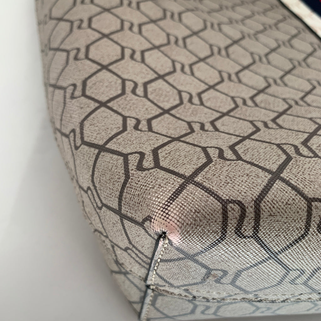 River Island Grey Printed Shopper Tote Bag | Pre Loved |