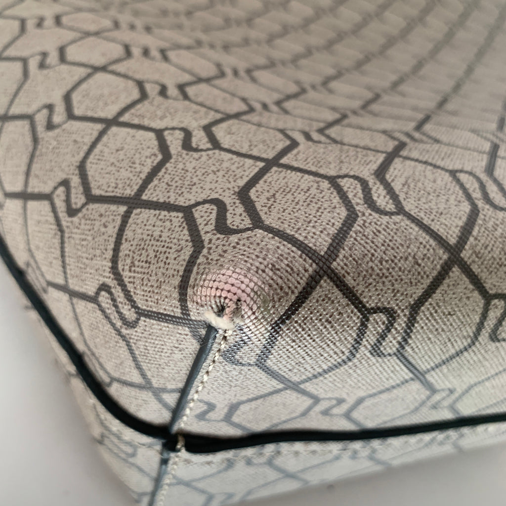 River Island Grey Printed Shopper Tote Bag | Pre Loved |