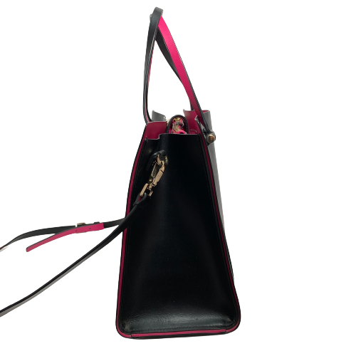 Kate Spade Small 'Elodie' Black Leather Satchel | Pre Loved |