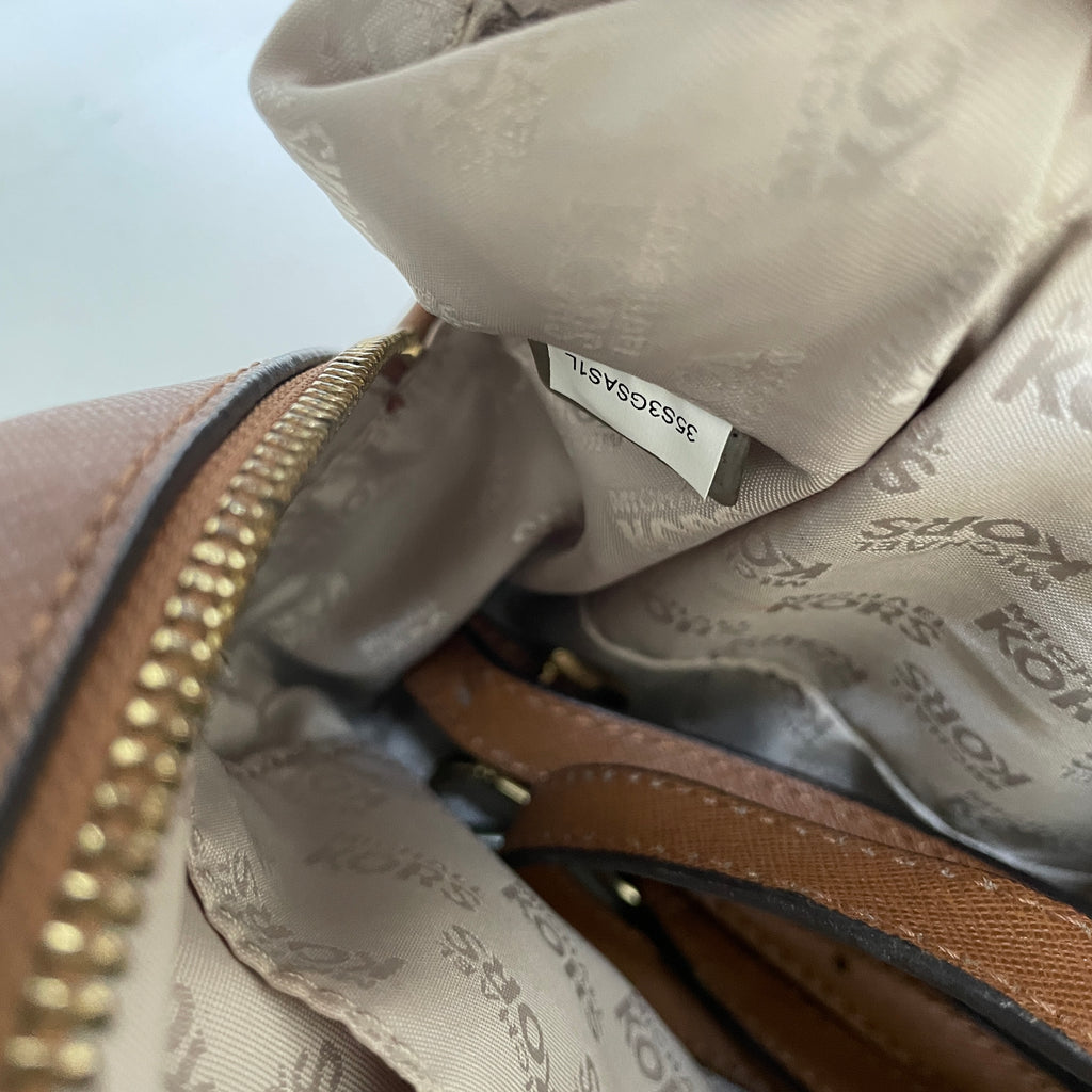 Michael Kors Brown Leather Satchel | Gently Used |