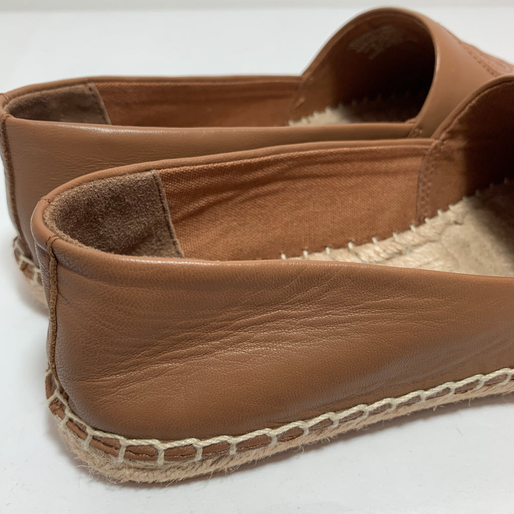 Tory Burch Tan Leather Espadrilles | Brand New |