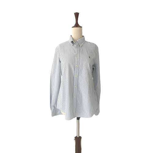 Ralph Lauren Striped Collared Shirt | Pre Loved |