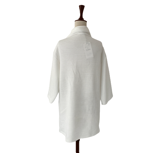 ZARA White High-neck Knit Sweater | Brand New |