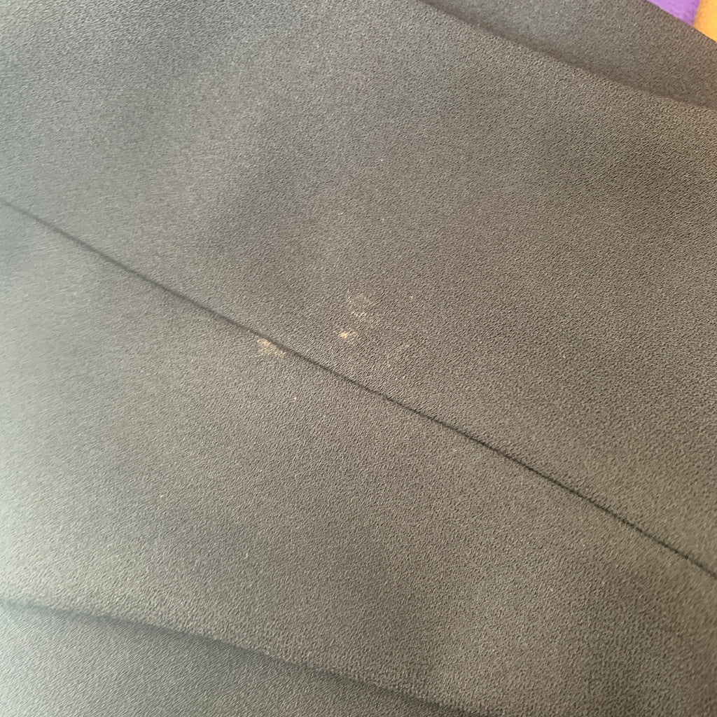 ZARA Black with White Stitching Top | Pre Loved |