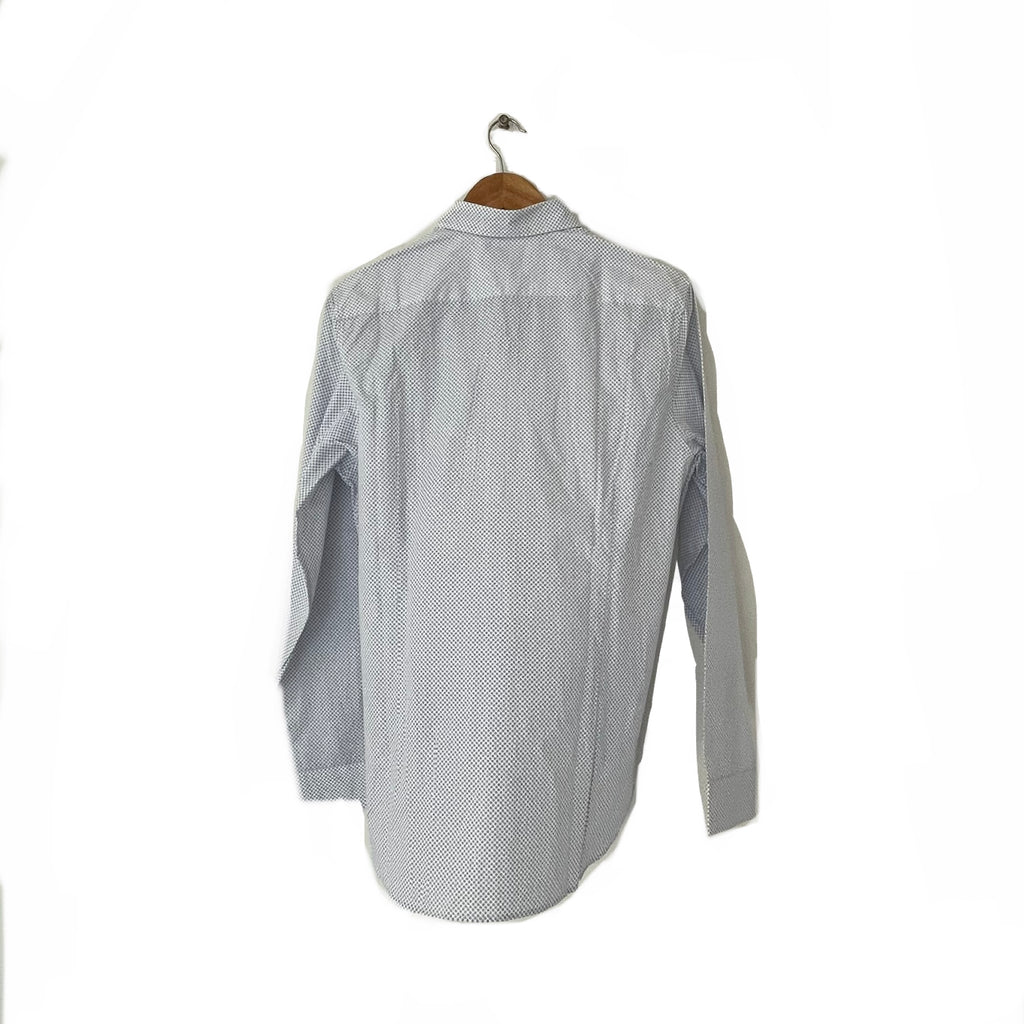 Ted Baker Men's White Printed Button Down Shirt | Brand New |