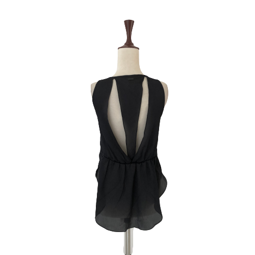 Pepe Jeans Black Sleeveless Top | Pre Loved |