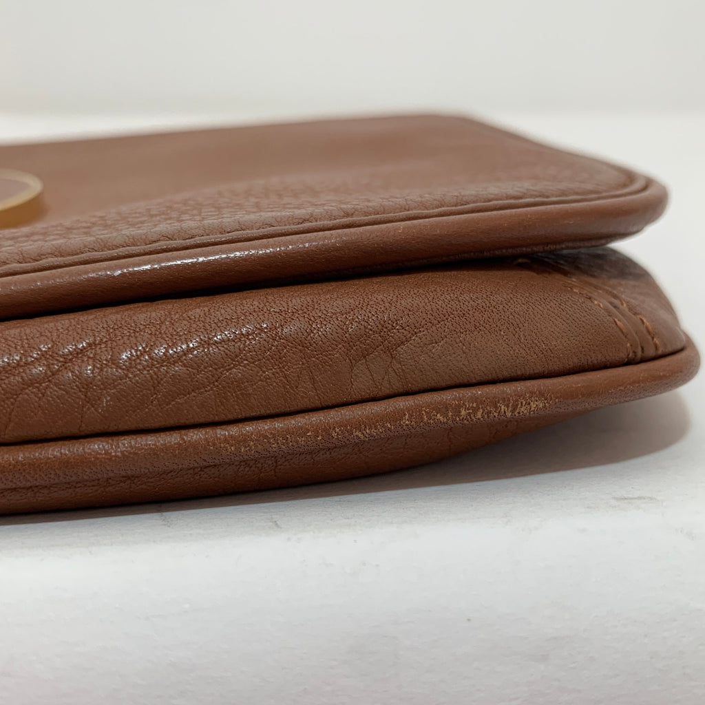 Tory Burch Tan Reva Convertible Clutch | Pre Loved |