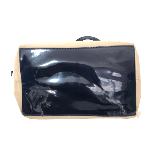 Tommy Hilfiger Beige & Navy Striped Tote | Pre Loved |