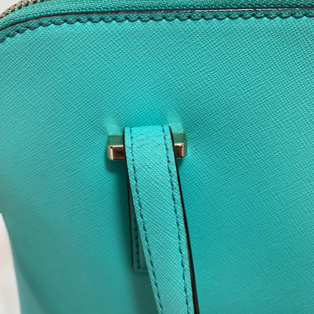 Kate Spade Teal Leather Satchel | Pre Loved |