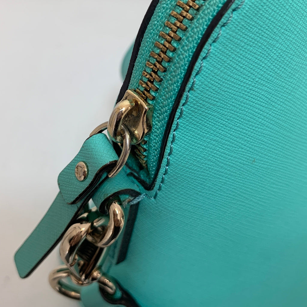 Kate Spade Teal Leather Satchel | Pre Loved |