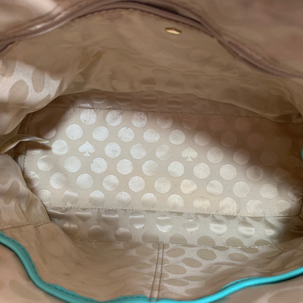 Kate Spade Teal Leather Satchel | Pre Loved |