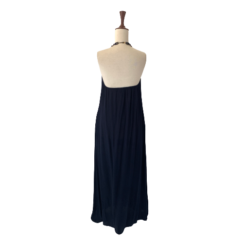 Mango Blue Halter Maxi Dress | Pre Loved |