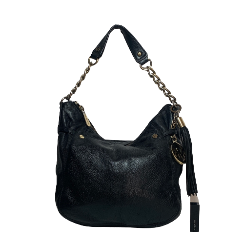 Michael Kors Black Leather Small Shoulder Bag | Pre Loved |