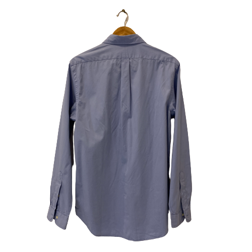 Ralph Lauren Men's Blue Collared Cotton Shirt | Brand New |