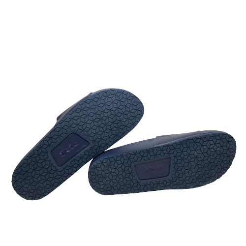 Ralph Lauren Men's Blue 'Cayson' Slides | Like New |