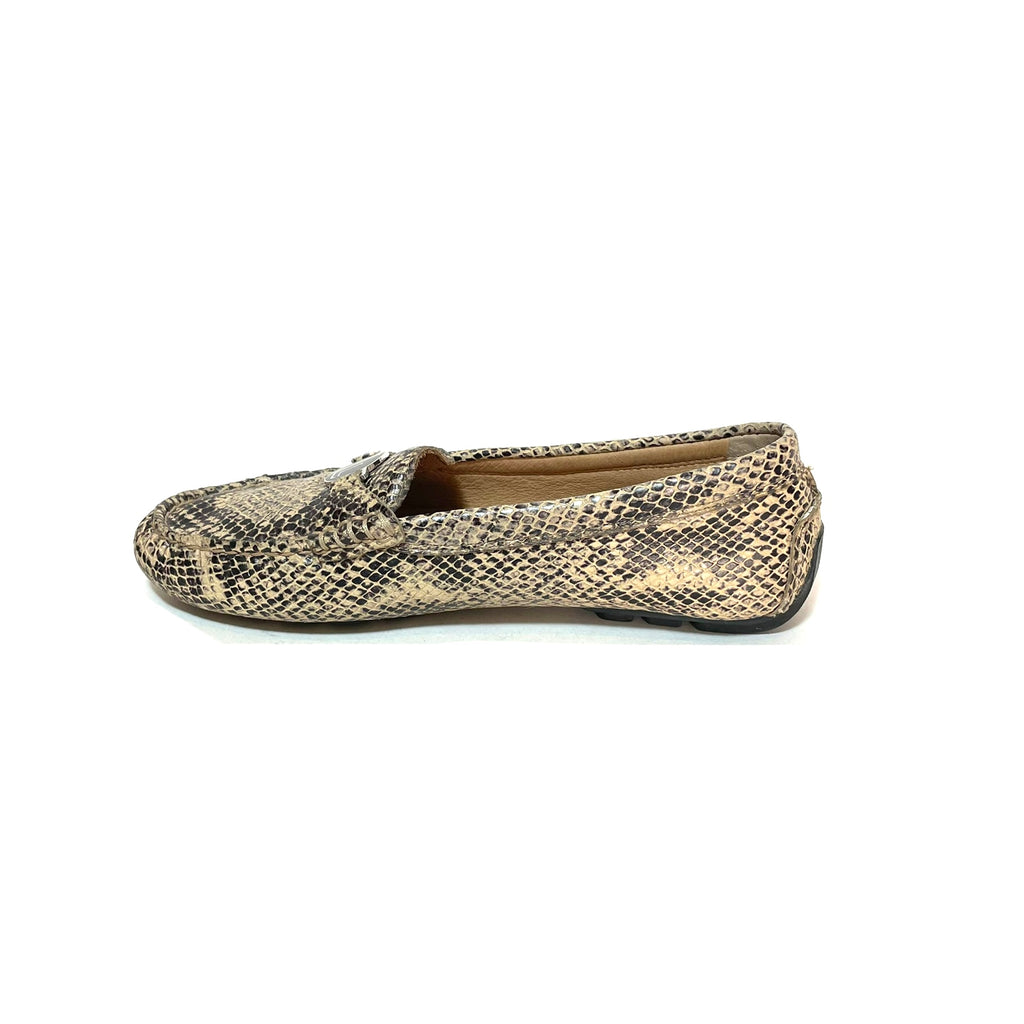 Lauren Ralph Lauren Snakeskin Loafers | Gently Used |