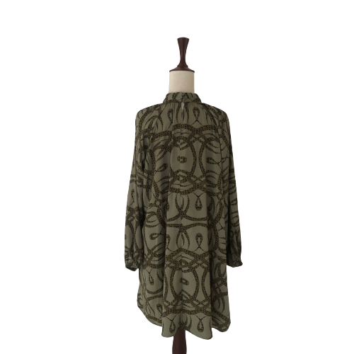 Richard Allen x H&M Grey Printed Tunic | Gently Used |